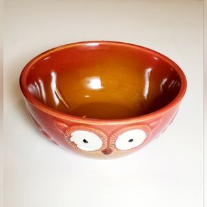 Gibson Home Ceramic Owl Cereal Bowl